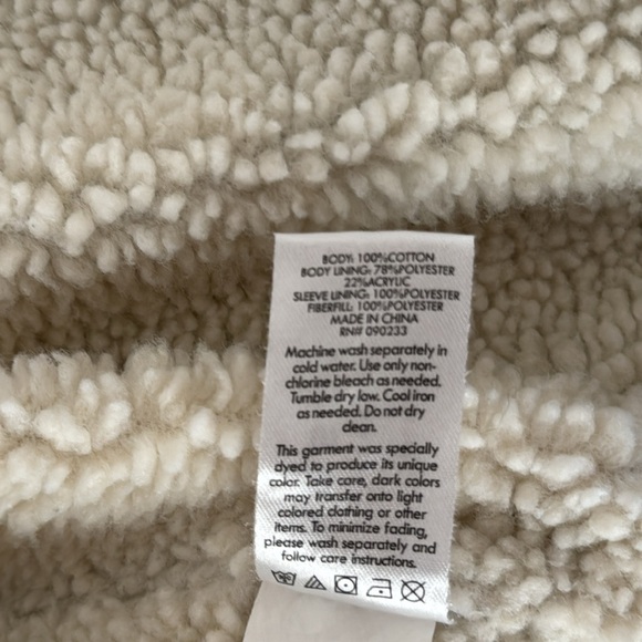 Pacsun Oversized Sherpa Trucker Jacket - Size XS/S - Picture 8 of 8